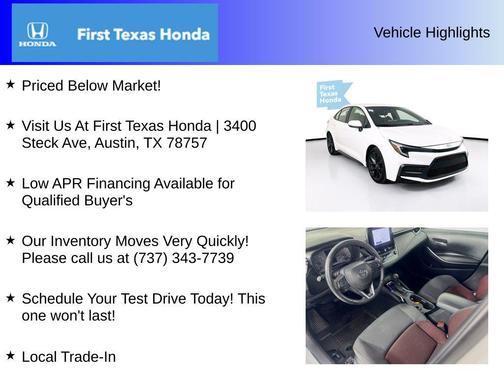 2024 Toyota Corolla SE