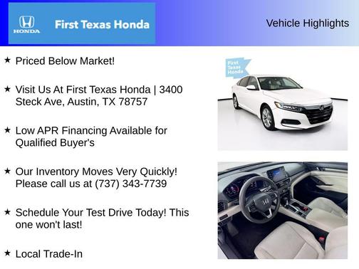 2019 Honda Accord LX