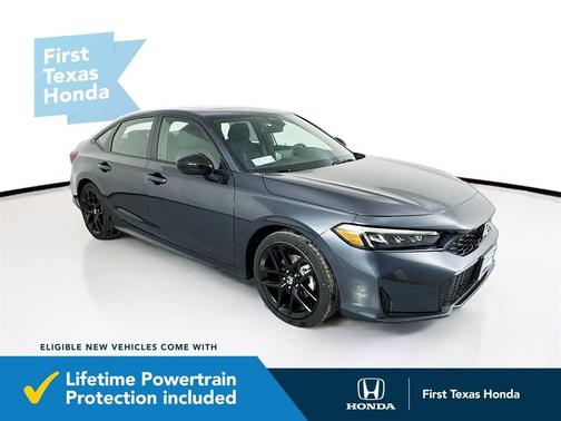 Meteorite Gray Metallic 2026 Honda Civic Hybrid Sport