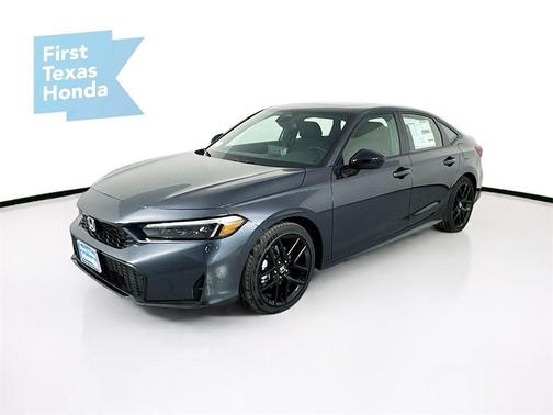 Meteorite Gray Metallic 2026 Honda Civic Hybrid Sport