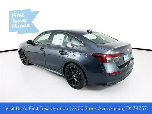 Meteorite Gray Metallic 2026 Honda Civic Hybrid Sport