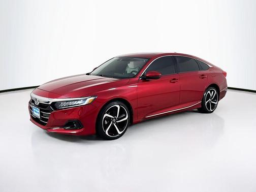 Radiant Red Metallic 2022 Honda Accord EX-L 1.5T