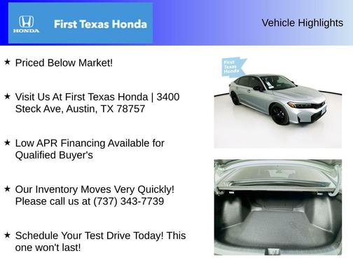 2026 Honda Civic Sport