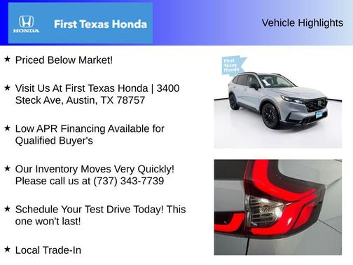 2026 Honda CR-V Hybrid Sport FWD