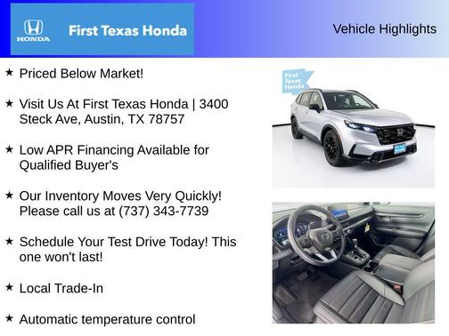 2026 Honda CR-V Hybrid Sport-L FWD