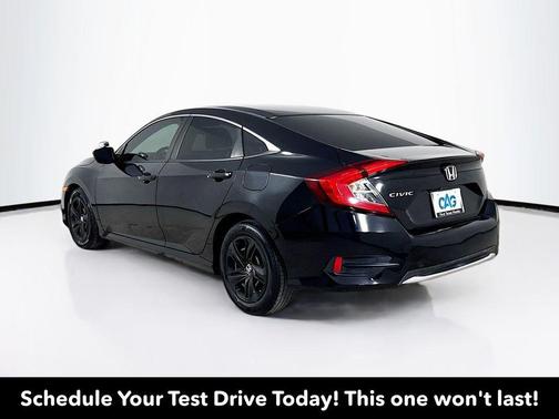 Crystal Black Pearl 2020 Honda Civic LX