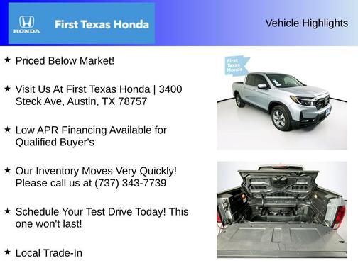 2026 Honda Ridgeline RTL