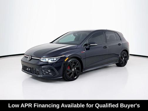 Deep Black Pearl 2022 Volkswagen Golf GTI 2.0T SE DSG