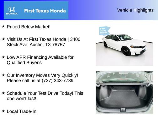 2026 Honda Civic Sport