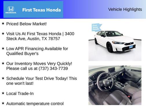 2026 Honda Civic Hybrid Sport