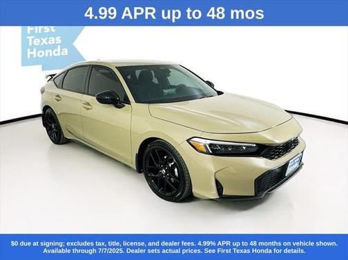 2025 Honda Civic Sport