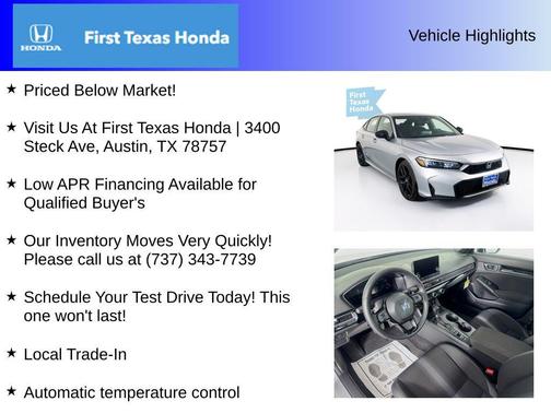 2026 Honda Civic Hybrid Sport