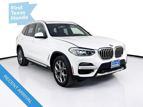 Alpine White 2021 BMW X3 sDrive30i