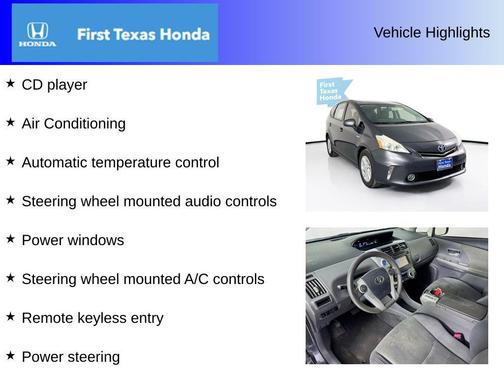 2014 Toyota Prius v Five