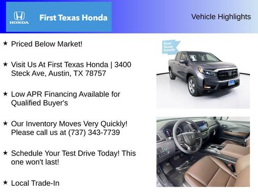 2026 Honda Ridgeline RTL