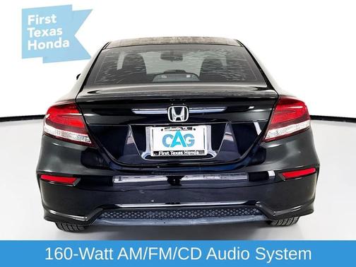 Crystal Black Pearl 2015 Honda Civic LX