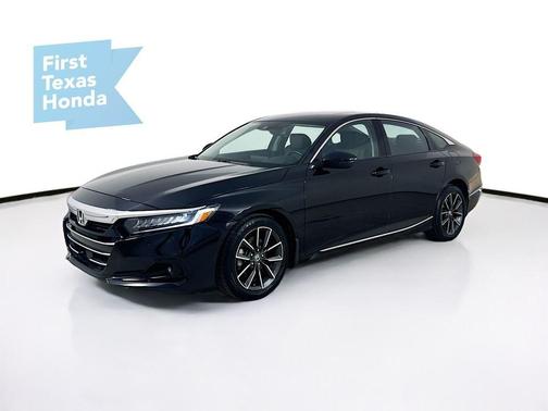 Crystal Black Pearl 2021 Honda Accord EX-L 1.5T