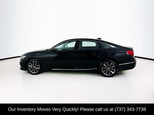 Crystal Black Pearl 2021 Honda Accord EX-L 1.5T