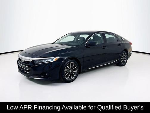 Crystal Black Pearl 2021 Honda Accord EX-L 1.5T