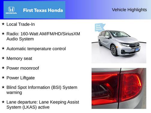 2025 Honda Odyssey EX-L