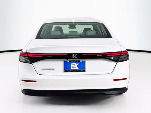 Platinum White Pearl 2026 Honda Accord LX 1.5T