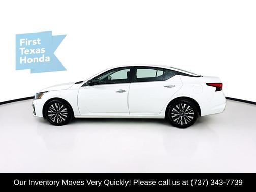 Glacier White 2025 Nissan Altima 2.5 SV