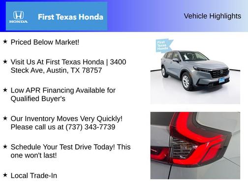 2026 Honda CR-V LX 2WD