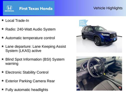 2025 Honda Pilot Sport
