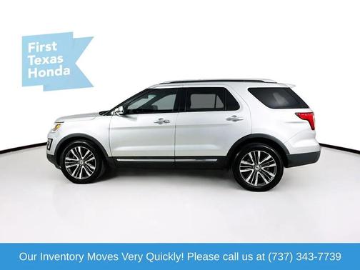 INGOT SILVER METALLIC 2016 Ford Explorer Platinum
