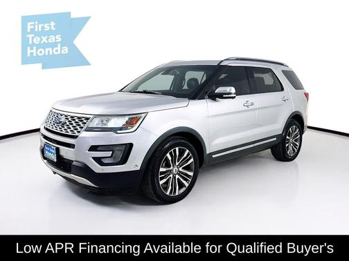 INGOT SILVER METALLIC 2016 Ford Explorer Platinum