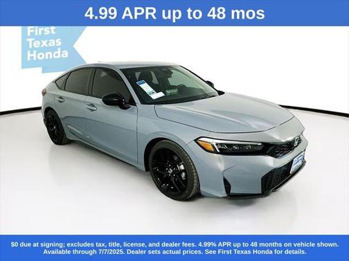2025 Honda Civic Sport