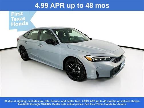 2025 Honda Civic Hybrid Sport