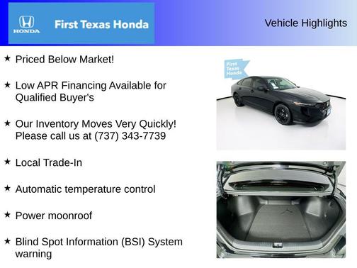 2025 Honda Accord Sport SE 1.5T