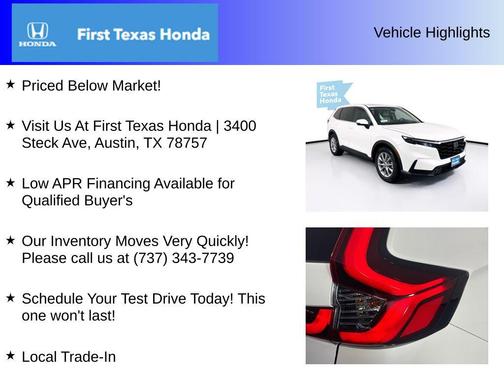 2026 Honda CR-V EX 2WD