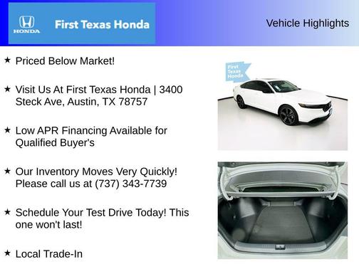 2025 Honda Accord Hybrid Sport