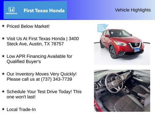 2020 Nissan Kicks SV