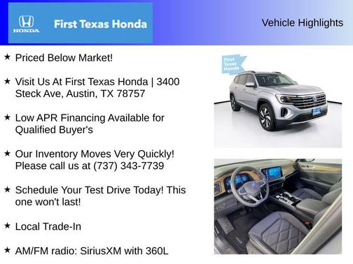 2024 Volkswagen Atlas 2.0T SE w/Technology
