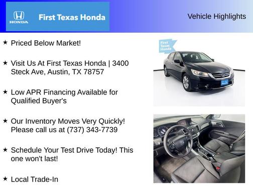 2015 Honda Accord LX
