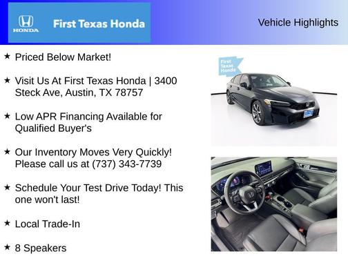 2025 Honda Civic Hybrid Sport