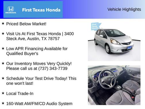 2013 Honda Fit Base
