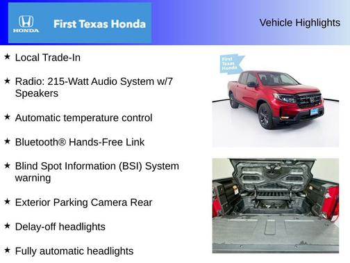 2025 Honda Ridgeline Sport