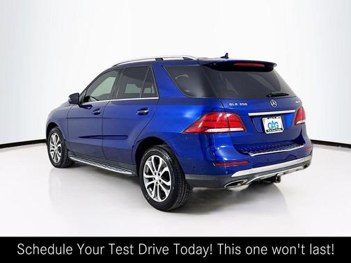 Brilliant Blue Metallic 2017 Mercedes-Benz GLE 350 4MATIC