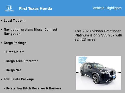 2023 Nissan Pathfinder Platinum FWD