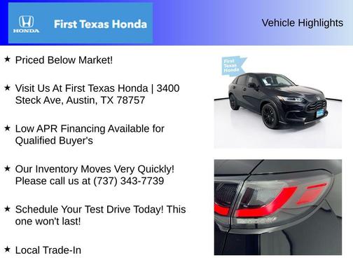 2026 Honda HR-V 2WD Sport