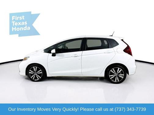 Platinum White Pearl 2019 Honda Fit EX