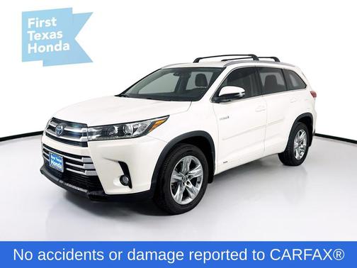 2018 Toyota Highlander Hybrid Limited