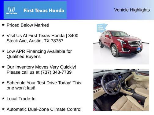 2017 Cadillac XT5 Luxury