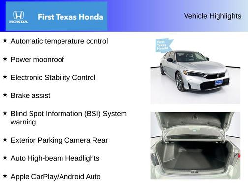 2026 Honda Civic Hybrid Sport Touring
