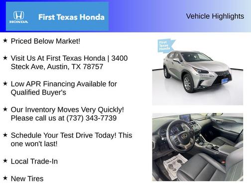 2019 Lexus NX 300 Base