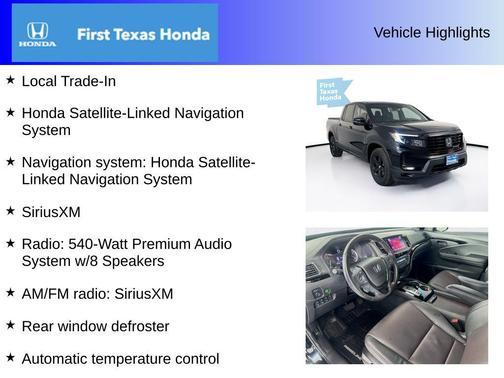 2023 Honda Ridgeline Black